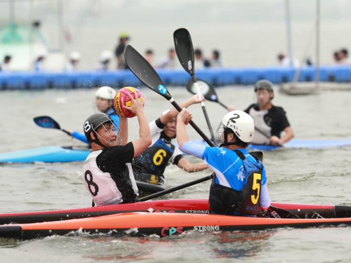 宁波万象水上公园迎来2023全国皮艇球锦标赛开幕